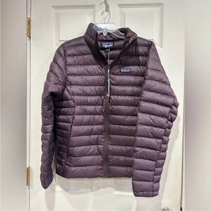 Patagonia Men's S Small Down Sweater Obsidian Plum Puffer Jacket NWT Purple
